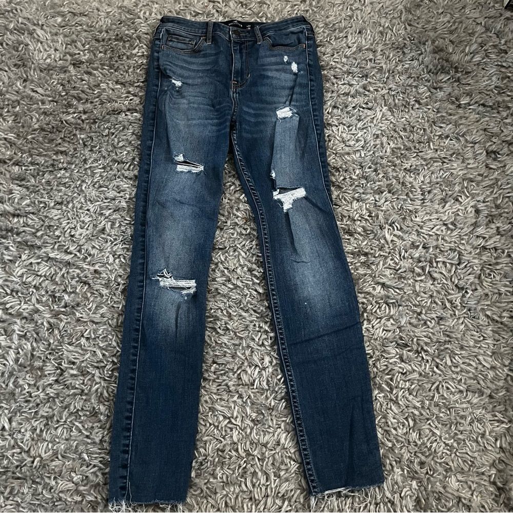 Hollister ultra high rise super skinny jeans size 5s